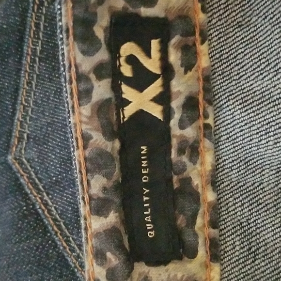 Quality Denim Express skirt, size 8, Dark Blue Denim - Picture 3 of 6